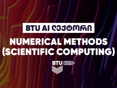Numerical Methods (Scientific Computing)